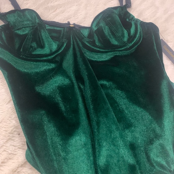 SOLD✨ Emerald Goosberry Intimates bodysuit - Picture 6 of 8